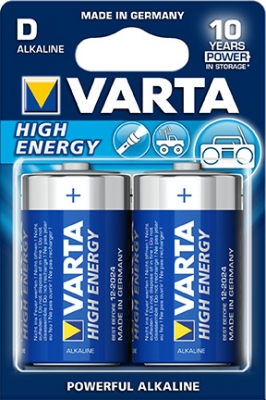 Varta Batteri D/LR20 High Energy i gruppen BATTERIER / VRIGA BATTERIER / AA / AAA / 9V - BATTERIER hos TH Pettersson AB (30-VAR LR20)